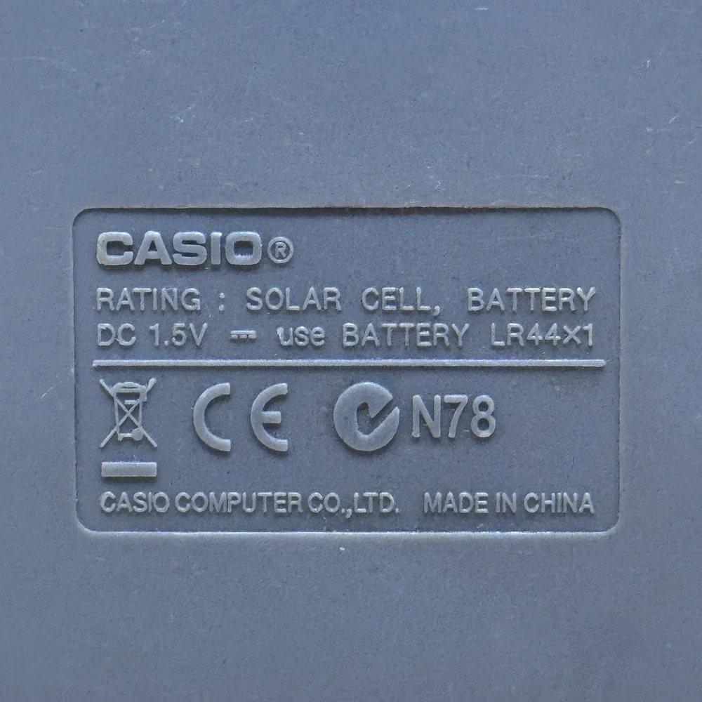 Casio FX-300ES Plus Scientific Calculator Solar w/ Cover Natural VPAM - Works
